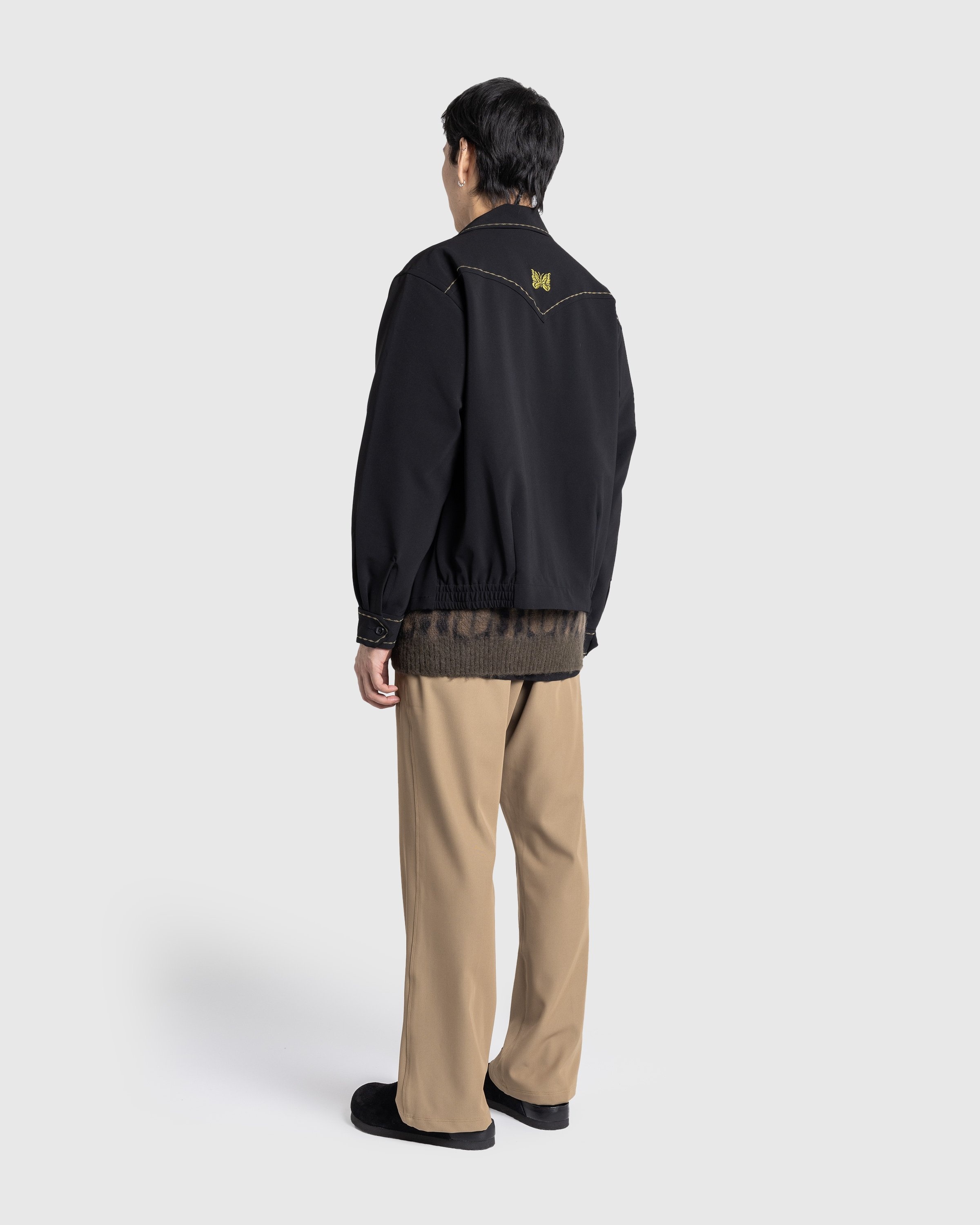 Needles Double Cloth Western Sport Jacket Black Highsnobiety Shop